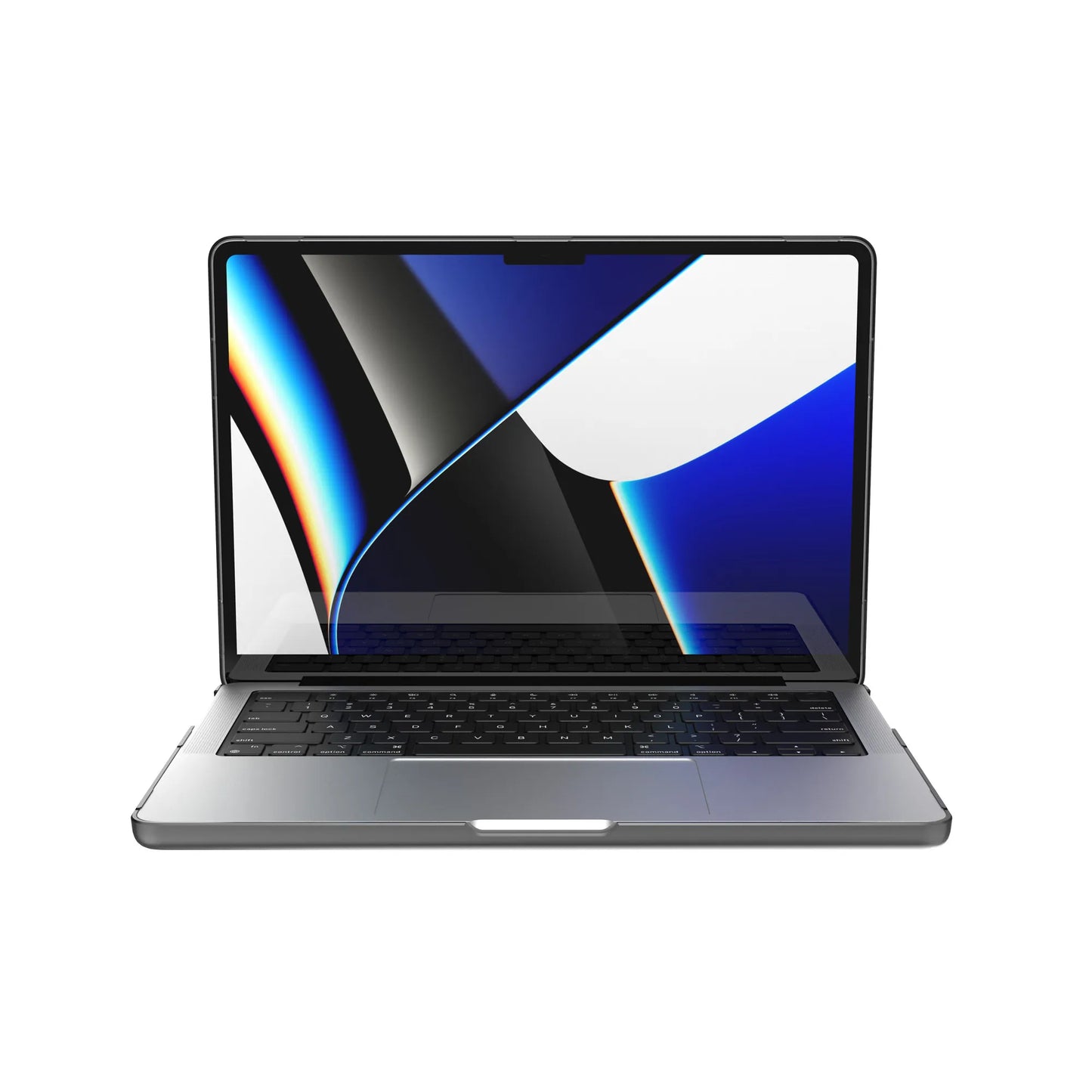Speck SmartShell – „MacBook Pro 14"“ dėklas (M5/M4/M3/M2/M1/2026-2021) (Onyx Black)