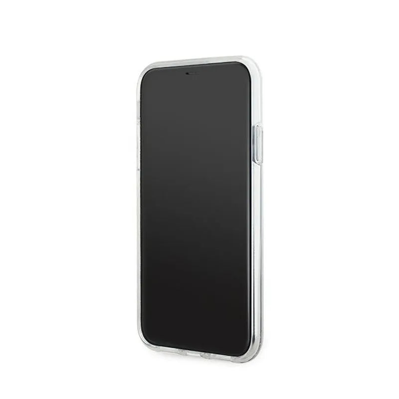 Karl Lagerfeld Liquid Glitter Choupette Head MagSafe – „iPhone 11“ dėklas (skaidrus)