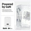 Crong Ultra Compact GaN – USB-C 45W PD 3.0 sieninis įkroviklis su PPS (baltas)