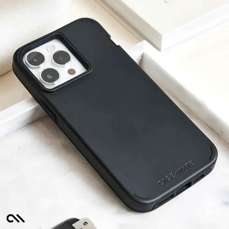 Case-Mate Tough Duo – dėklas iPhone 15 Pro (juodas)