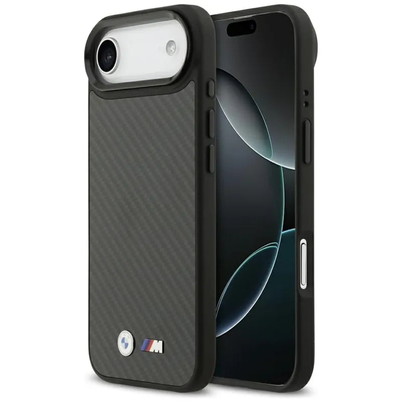 BMW M Kevlar Matt MagSafe – dėklas iPhone Air (juodas)