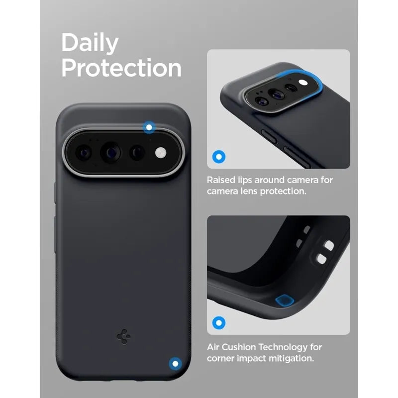 Spigen Nano Pop Mag MagSafe – dėklas Google Pixel 11 Pro (juodas)