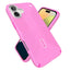 Speck Presidio2 Grip ClickLock & MagSafe - iPhone 16 Plus dėklas (True Pink / Shocking Pink / White)
