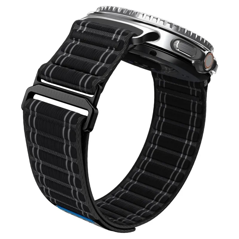 Spigen WBF0 apyrankė – Dirželis Samsung Galaxy Watch 8 / 8 Classic 40 / 44 / 46 mm (juoda)