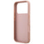 Guess Fixed Glitter Big 4G - Dėklas iPhone 17 Pro (rožinis)