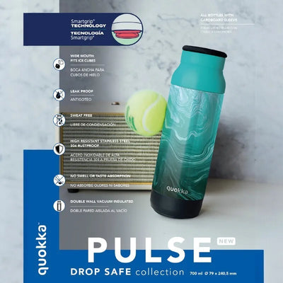 Quokka Pulse – 700 ml apsaugotas nuo nuvirtimo nerūdijančio plieno termosas (Magnolia)