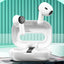 WEKOME VA06 Vanguard Series – „Bluetooth V5.2“ TWS belaidės ausinės su įkrovimo dėklu (baltos)
