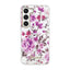 Guess Flower Collection – dėklas Samsung Galaxy S23 (baltas)