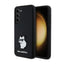Karl Lagerfeld Silicone Choupette Metal Pin – dėklas Samsung Galaxy S24 (juodas)