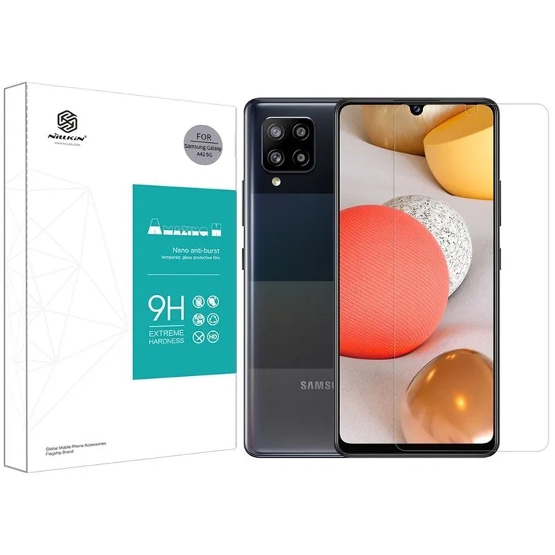 Nillkin H+ Apsauginis stiklas nuo dūžių – Apsauginis stiklas Samsung Galaxy A42 5G/ M42 5G telefonui
