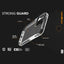 Cellularline Tetra Force Strong Guard – „iPhone 15 Pro“ dėklas su MICROBAN danga (skaidrus)
