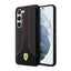 Ferrari Perforated 296P Collection – dėklas Samsung Galaxy S23+ (juodas)