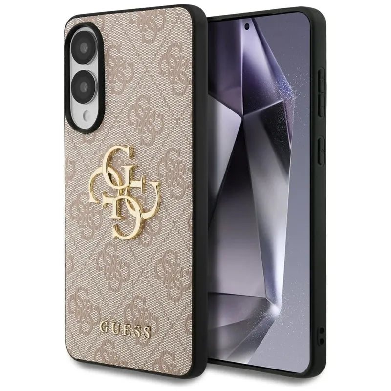 Guess Big 4G Logo Classic Logo – dėklas Samsung Galaxy S25 Edge (rožinis)