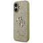 Guess Fixed Glitter Big 4G – dėklas iPhone 17 (auksinis)