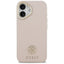 Guess Grained Strass Logo MagSafe – Dėklas iPhone 17 (rožinis)