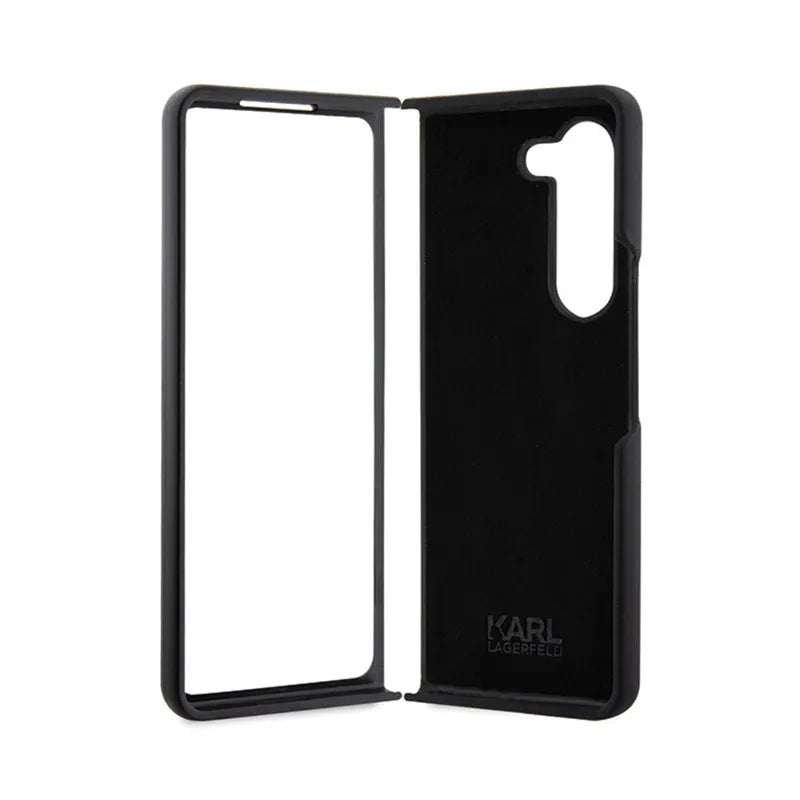 Karl Lagerfeld Silicone Ikonik dėklas – Samsung Z Fold 5 (juodas)
