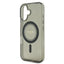 Guess IML Rhinestones MagSafe - Dėklas iPhone 16 Plus (Juodas)
