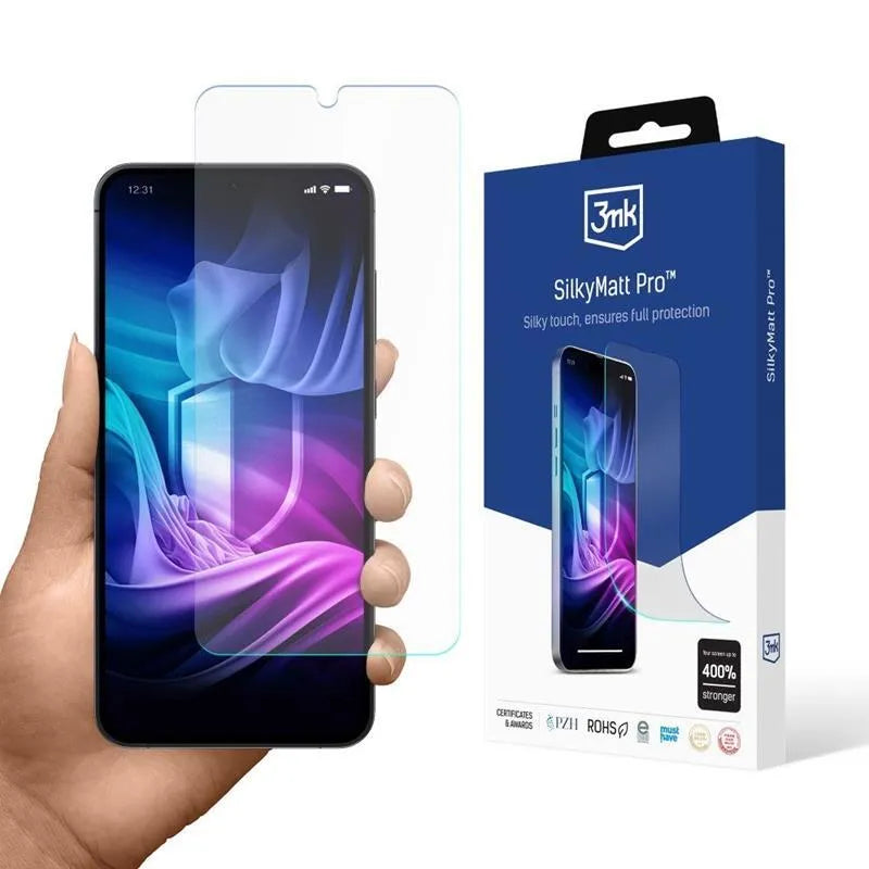 3mk Silky Matt Pro – matinė apsauginė plėvelė, skirta Samsung Galaxy S25+