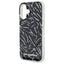 Karl Lagerfeld Zebra With Cord - Dėklas, skirtas iPhone 16 Plus (violetinis)