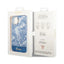 „Guess Porcelain Collection“ – dėklas „iPhone 14 Plus“ (mėlynas)