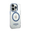 Guess Metal Outline MagSafe - dėklas iPhone 14 Pro (skaidrus)