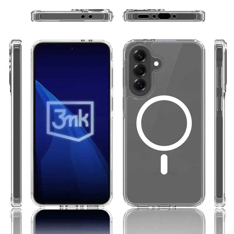 3mk Armor MagCase – dėklas Samsung Galaxy A37 (skaidrus)
