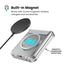 Speck Presidio Perfect-Clear Magnet – Samsung Galaxy Z Flip 8 dėklas su MagSafe (skaidrus)