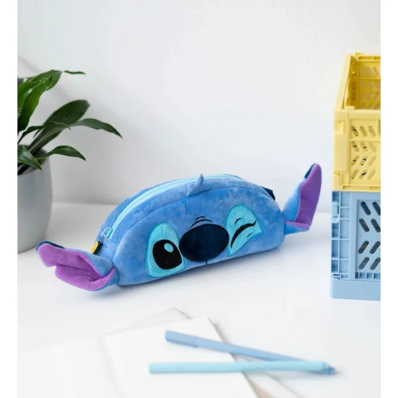 Disney Stitch – pliušinis penalas mokyklinėms prekėms