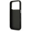 Guess 4G Big 4G Classic Logo – dėklas iPhone 17 Pro (juodas / sidabrinis)