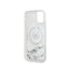 Karl Lagerfeld Liquid Glitter Choupette Head MagSafe – „iPhone 11“ dėklas (skaidrus)