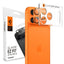 Spigen Optik Pro XL Glas.TR EZ Fit – apsauginis stiklas iPhone 17 Pro Max kamerai (oranžinis)