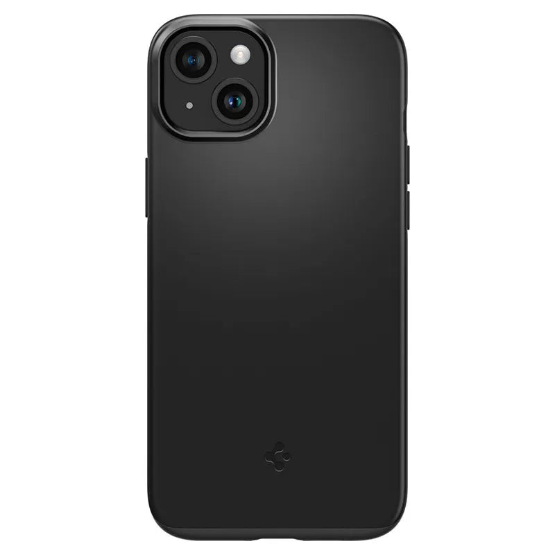 Spigen Thin Fit – dėklas iPhone 15 (juodas)