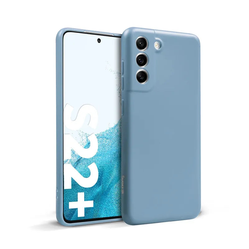 Crong Color Cover – dėklas, skirtas Samsung Galaxy S22+ (mėlynas)