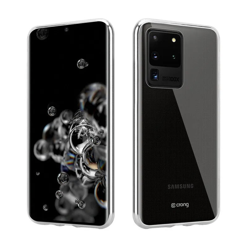 „Crong Crystal Slim Cover“ – „Samsung Galaxy S20 Ultra“ dėklas (skaidrus)