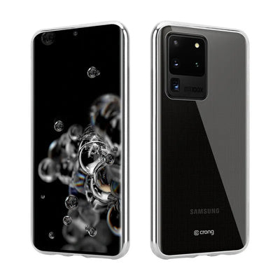 „Crong Crystal Slim Cover“ – „Samsung Galaxy S20 Ultra“ dėklas (skaidrus)