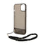 Guess Translucent Pearl Strap - Dėklas iPhone 14 (juodas)