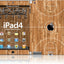 Nexgen lipdukai su 3D efektu, skirti iPad 2/3/4 (Hardwood Classic 3D)