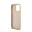 DKNY Leather Mono Stripe & Metal Logo – dėklas iPhone 15 Pro Max (rožinis)