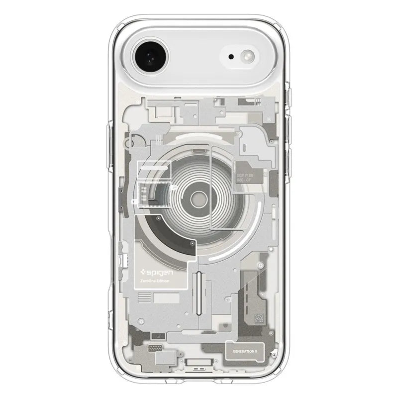 Spigen Ultra Hybrid Mag MagSafe – dėklas iPhone Air (Zero One Natural Titanium)