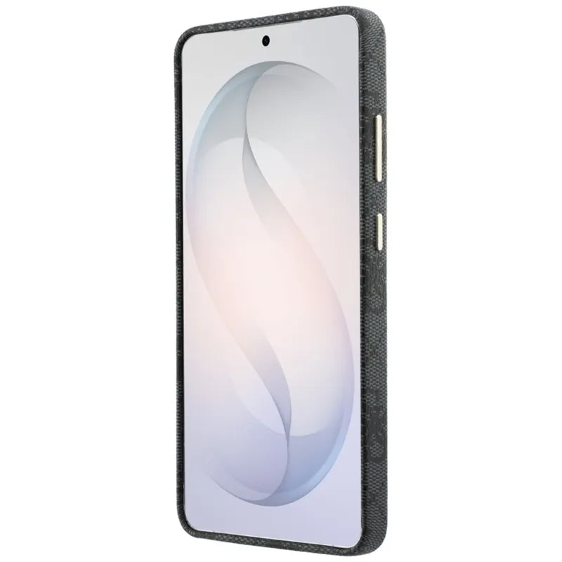 Guess 4G Script MagSafe – Samsung Galaxy S26 Ultra dėklas (juodas)