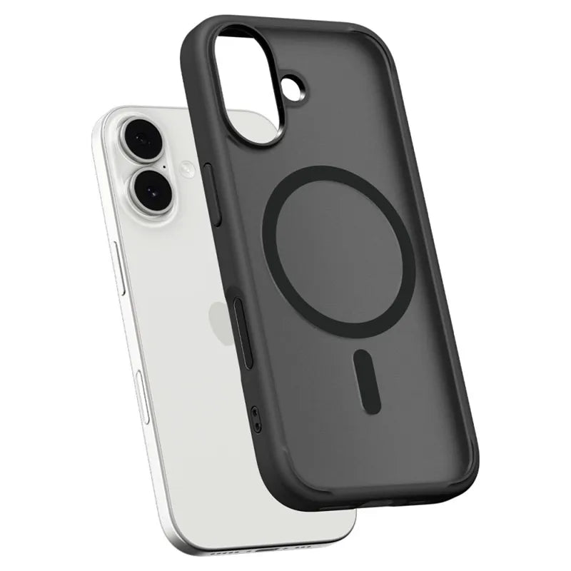 Spigen Ultra Hybrid Mag MagSafe – dėklas iPhone 17 (juodas)