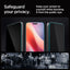 SPIGEN GLAS.TR ”EZ FIT” PRIVACY APSAUGINIS STIKLAS 2-PACK IPHONE 16 PRO MAX