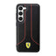 Ferrari Perforated 296P Collection – dėklas Samsung Galaxy S23+ (juodas)