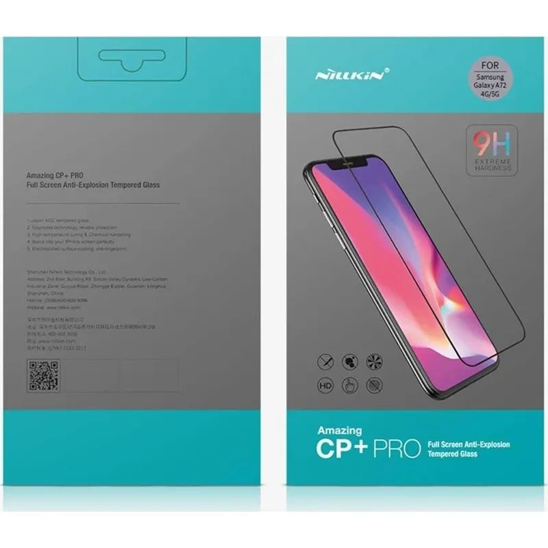 Nillkin CP+ apsauginis stiklas nuo dūžių – apsauginis stiklas, skirtas Samsung Galaxy A72 5G / 4G