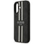 Guess 4G Printed Stripes MagSafe - Dėklas iPhone 17 (juodas)