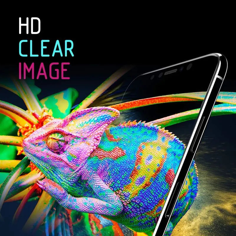 Crong 7D Nano lankstus stiklas – viso ekrano hibridinis ekrano apsauginis stiklas 9H Nokia 3.1