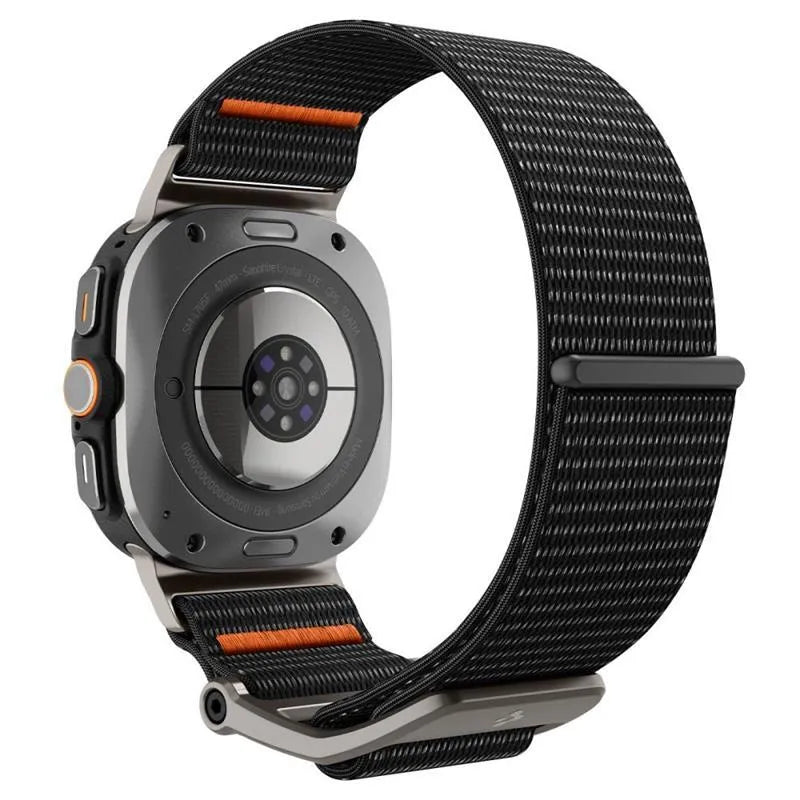 Spigen DuraPro Flex – dirželis Samsung Galaxy Watch Ultra 47 mm (2025/2024) (juodas)