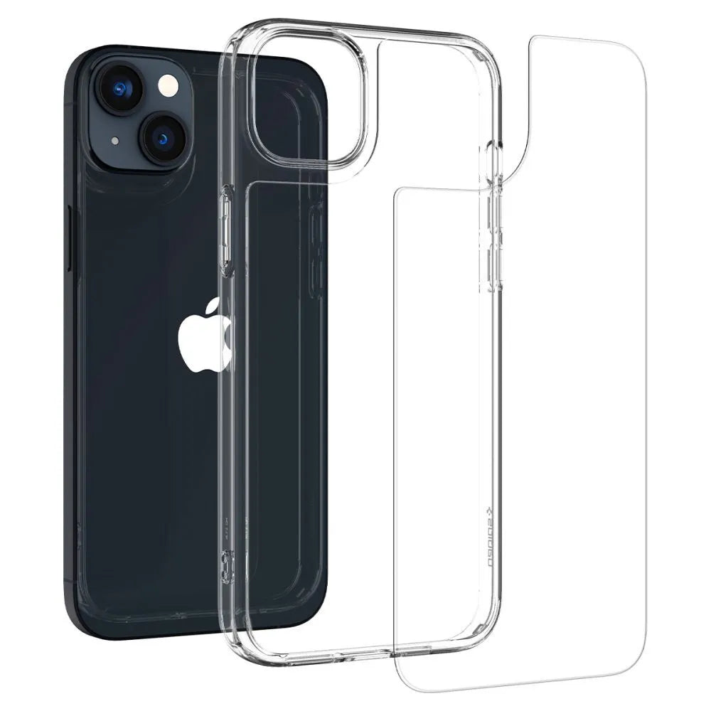 Spigen Quartz Hybrid – dėklas iPhone 15 Plus / iPhone 14 Plus (skaidrus)