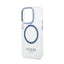 Guess Metal Outline MagSafe - dėklas iPhone 14 Pro (skaidrus)