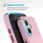 Speck Presidio2 Pro ClickLock & MagSafe – iPhone 16 Plus dėklas (Wednesday Pink / Boysenberry Purple / White)